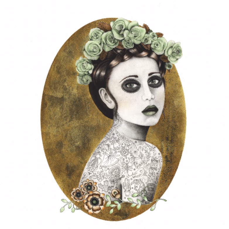 782x782 Romyscarlett Mexican Tattoo Girl - Mexican Girl Drawing