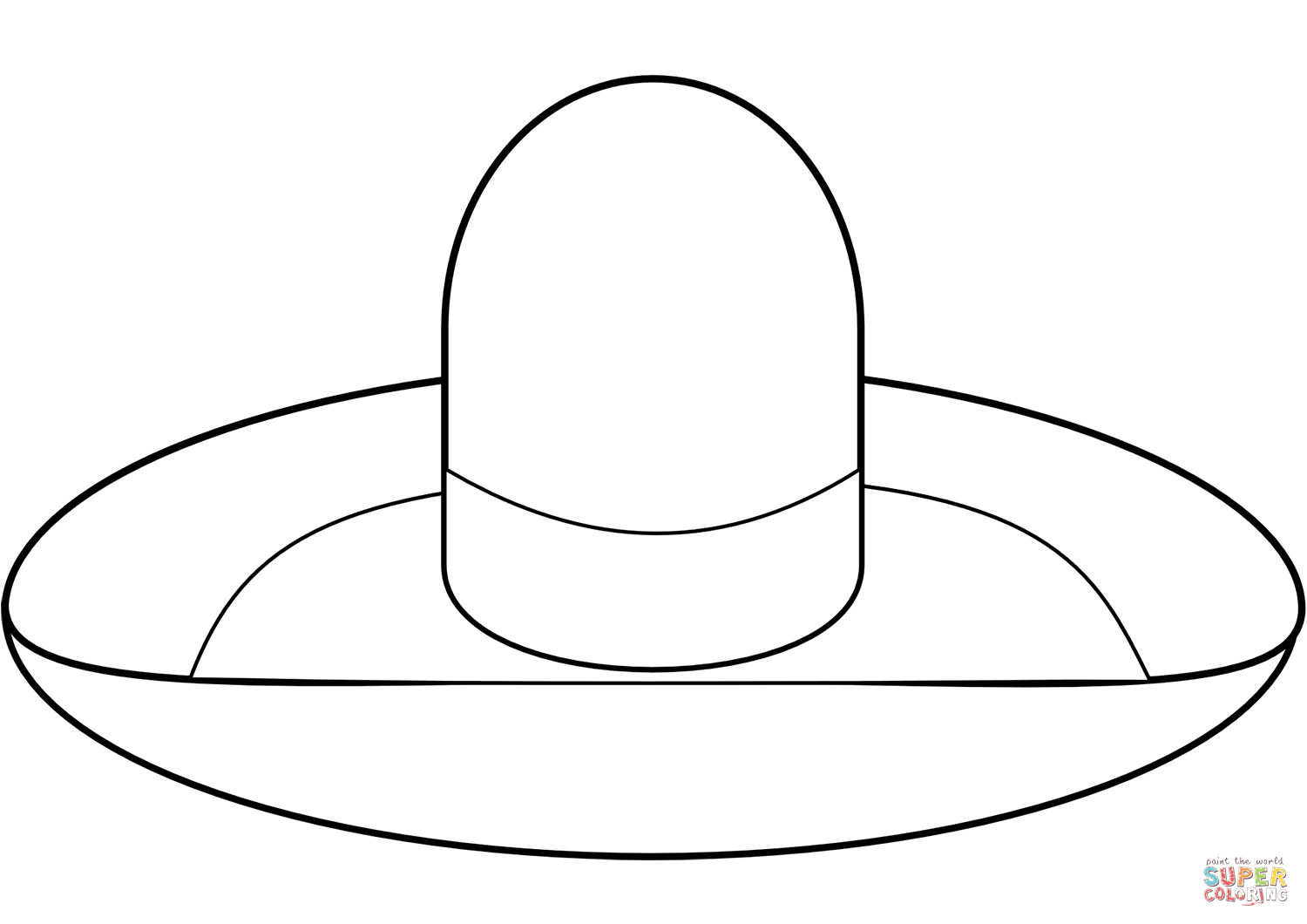 1500x1060 mexican sombrero drawing at getdrawings com free for personal use - Mexican Hat Drawing