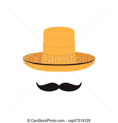 450x470 traditional mexican hat isolated traditional mexican hat icon - Mexican Hat Drawing
