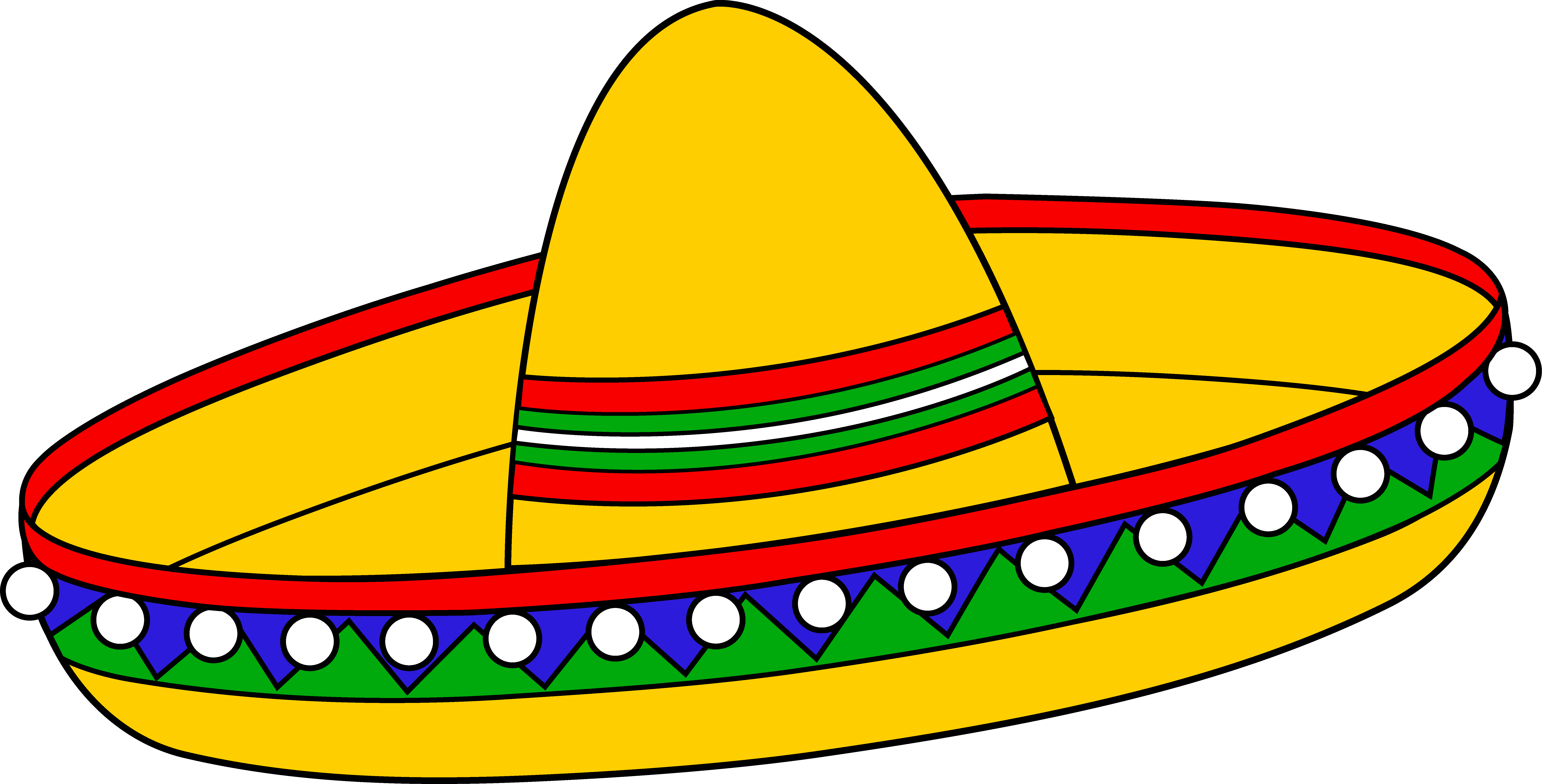 8783x4467 collection of free sombrero drawing black and white download on ui ex - Mexican Hat Drawing