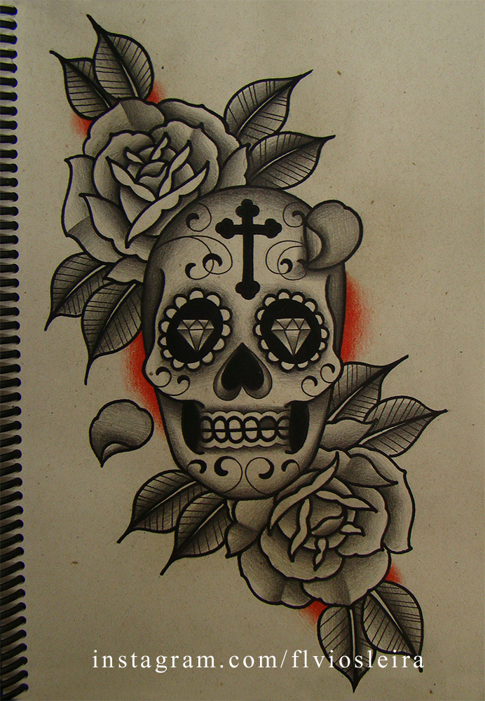 692x1000 Drawn Rose Mexican - Mexican Rose Drawing