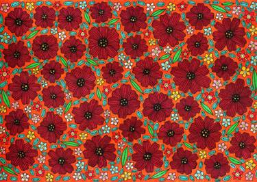 375x266 Mexican Flowers Drawing - Mexican Rose Drawing