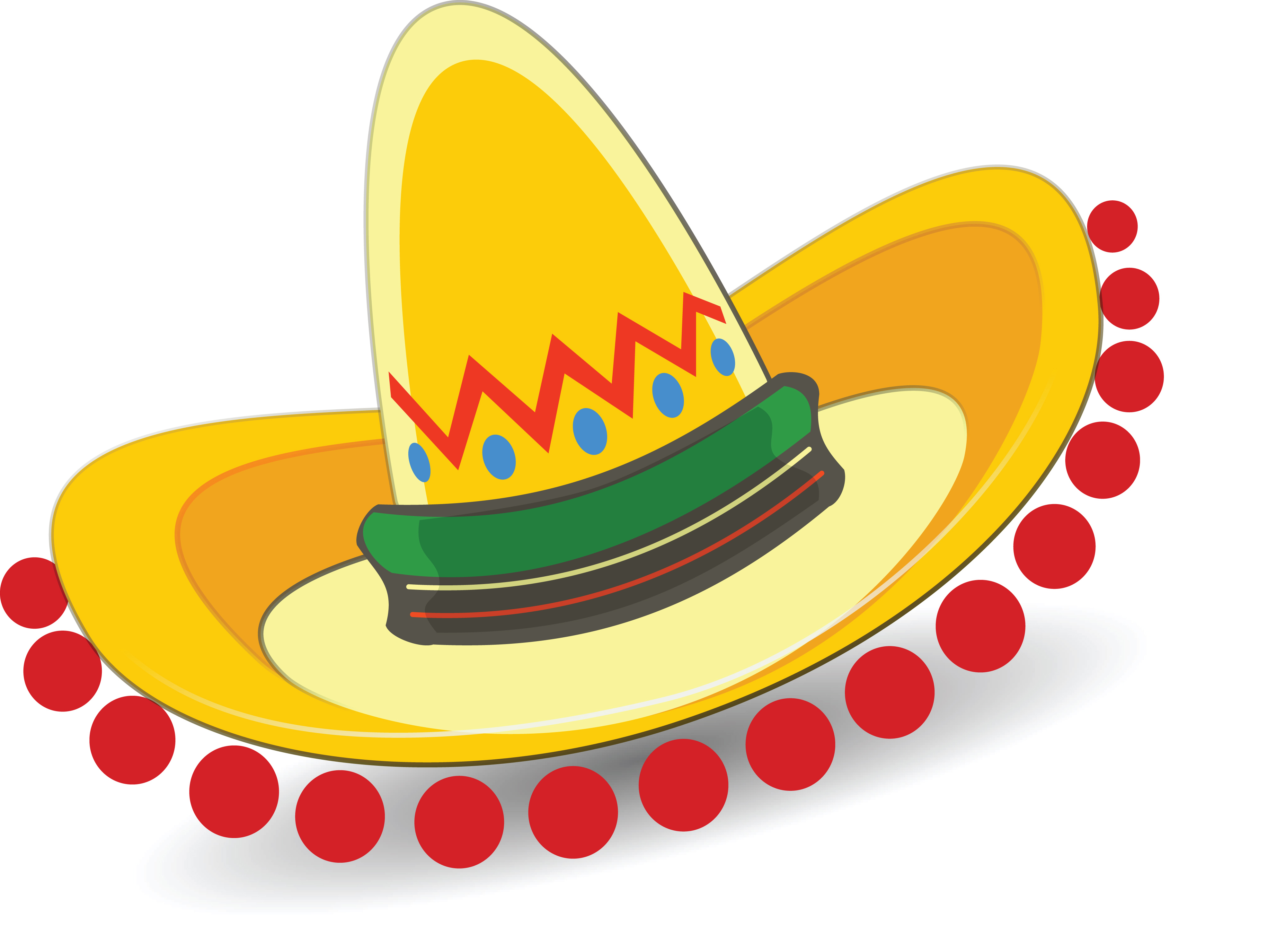 4000x2965 mexican sombrero clipart great free clipart, silhouette - Mexican...