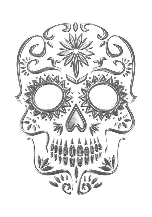 Mexican Sugar Skull Drawings at Explore collection