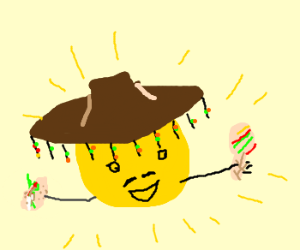 300x250 Mexican Sun Drawing - Mexican Sun Drawing