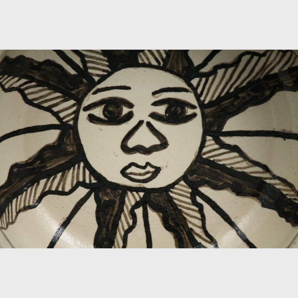 1024x1024 Ceramicpottery Bowl Familia Morales Mexican Sun - Mexican Sun Drawing