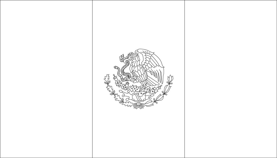1181x675 mexican flag drawing mexico map on stock illustration - Mexico Map Drawing