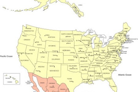 450x300 mexico map drawing for blank us - Mexico Map Drawing