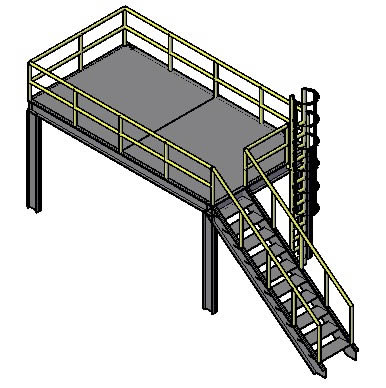 386x388 Mezzanine In Autocad Cad Download - Mezzanine Drawing
