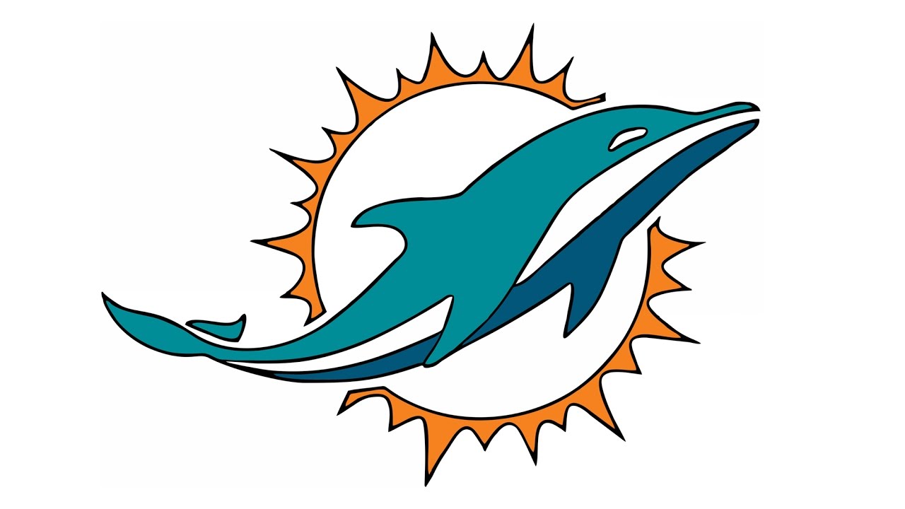 Miami Dolphins Drawings at Explore collection of