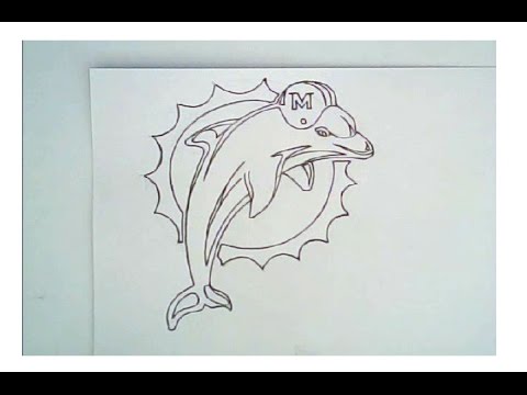 480x360 miami dolphins logo - Miami Dolphins Drawings