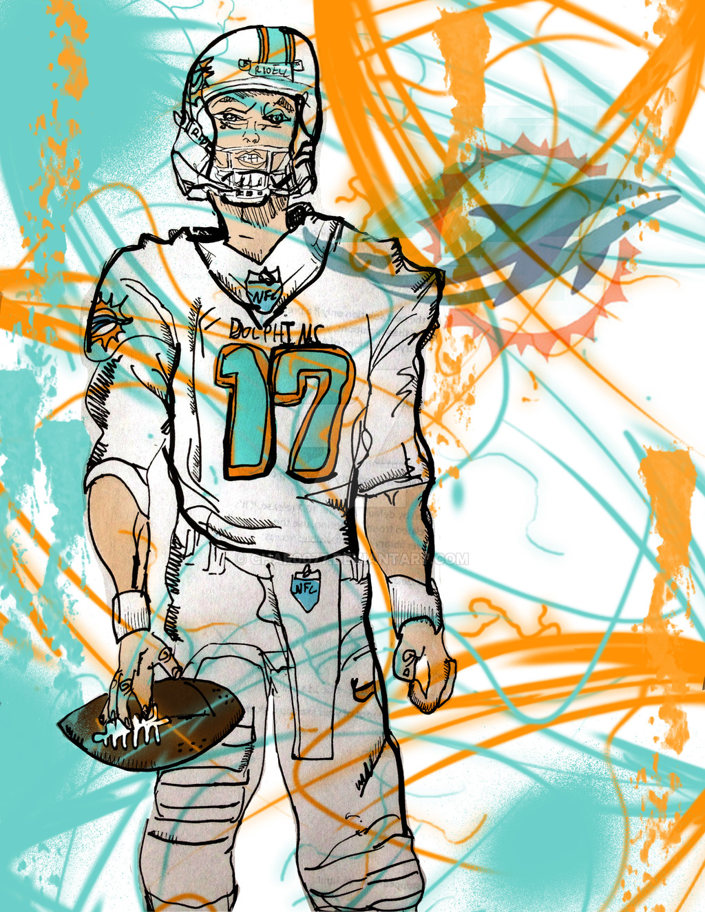 1024x1325 ryan tannehill miami dolphins new uniform - Miami Dolphins Drawings