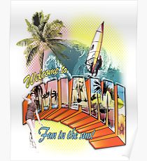 210x230 gallo drawing posters redbubble - Miami Drawing