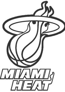 212x300 miami heat logo window wall decal vinyl car sticker ebay - Miami Heat Logo Drawing