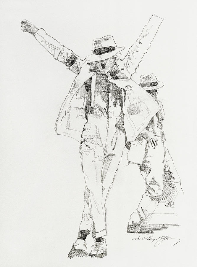 Michael Jackson Dance Drawing at PaintingValley.com | Explore ...