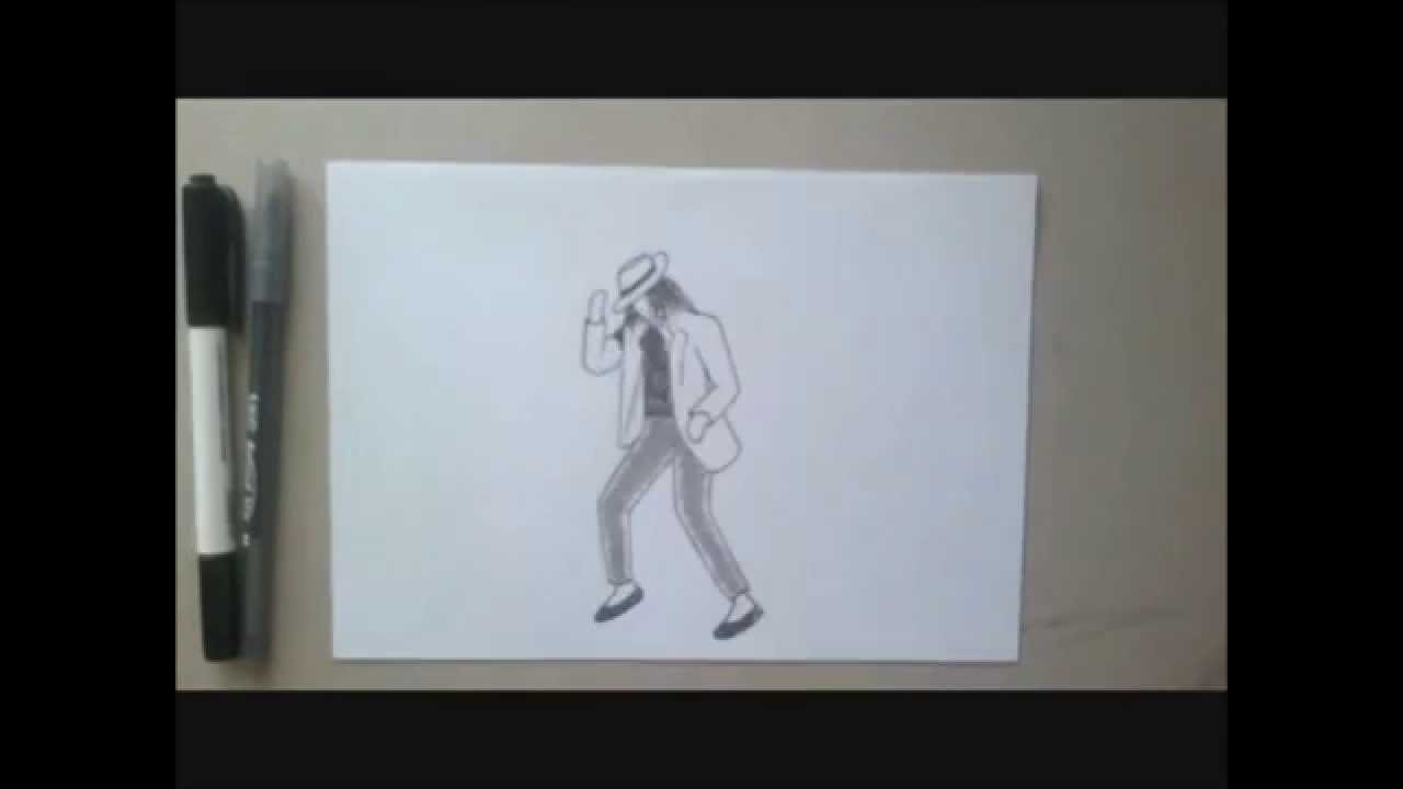 1280x720 michael jackson dance drawing we are art - Michael Jackson Dance Drawing
