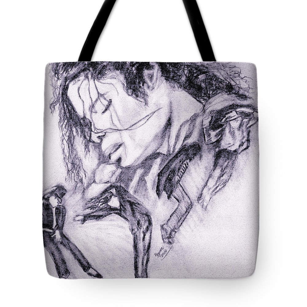 1000x1000 michael jackson dance tote bag for sale - Michael Jackson Dance Drawing