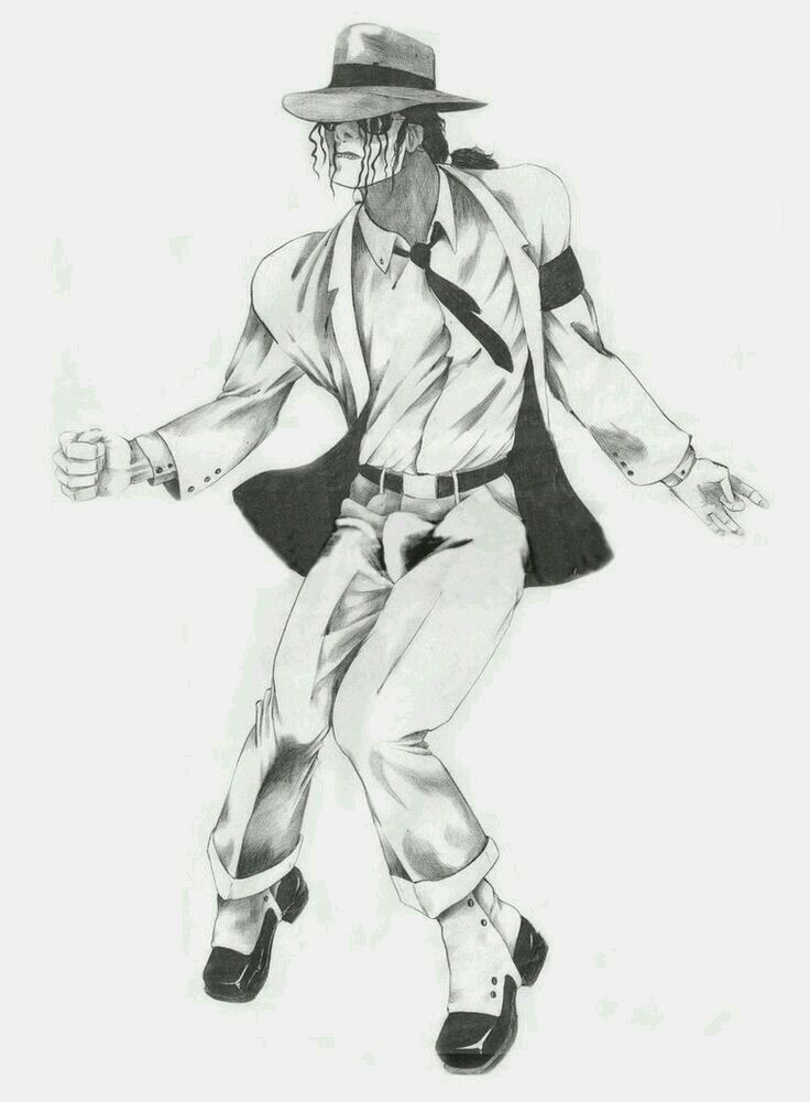 736x1001 Draw Michael Jackson Drawings, Michael - Michael Jackson Dance Drawing
