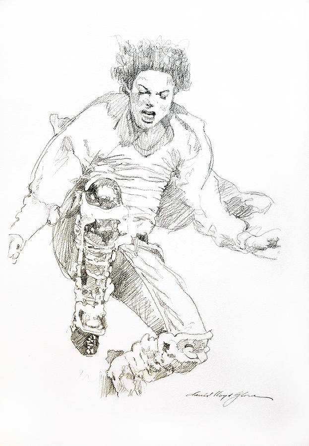 623x900 History Concert - Michael Jackson Dance Drawing