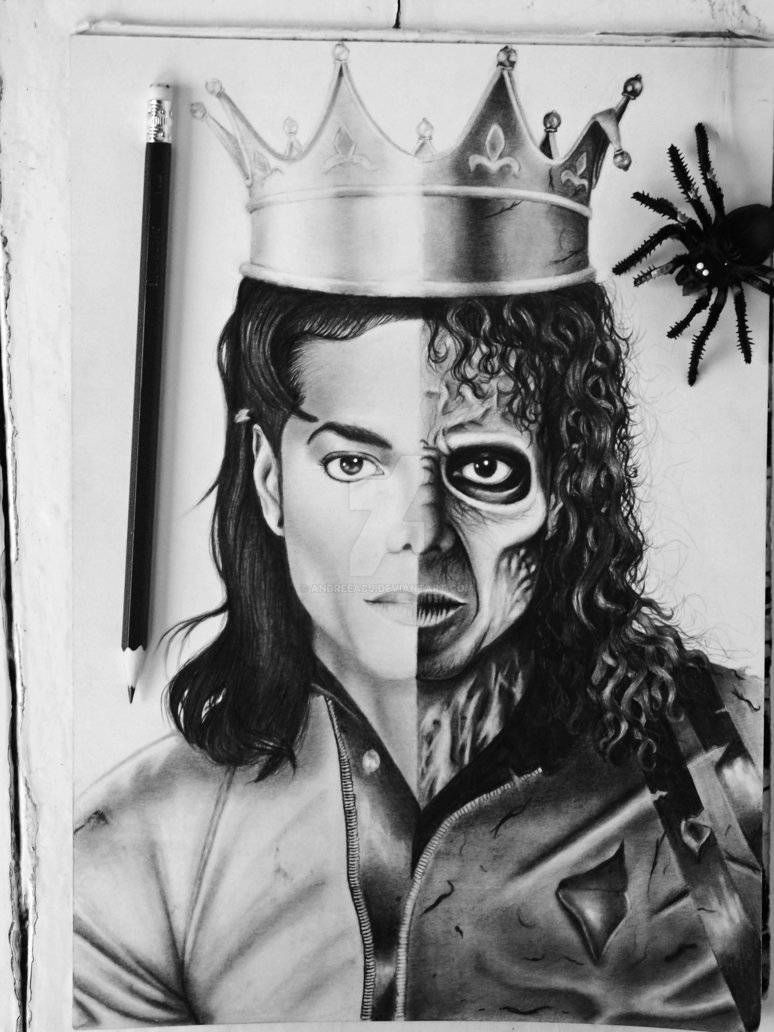774x1032 michael jackson drawing thriller - Michael Jackson Drawing