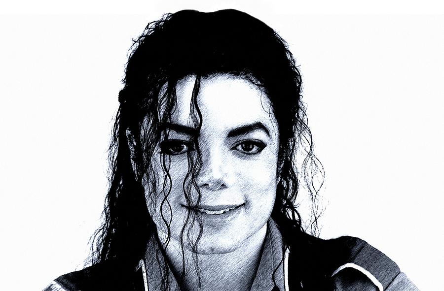 900x591 michael jackson pencil drawing drawing - Michael Jackson Drawing