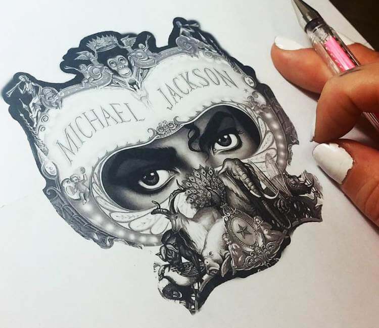 750x650 michael jackson drawing - Michael Jackson Drawing