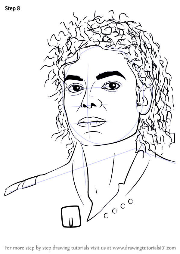 598x844 learn how to draw michael jackson - Michael Jackson Drawing Pictures
