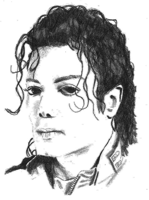 477x640 paul jones artwork michael jackson original drawing pencil - Michael Jackson Drawing Pictures