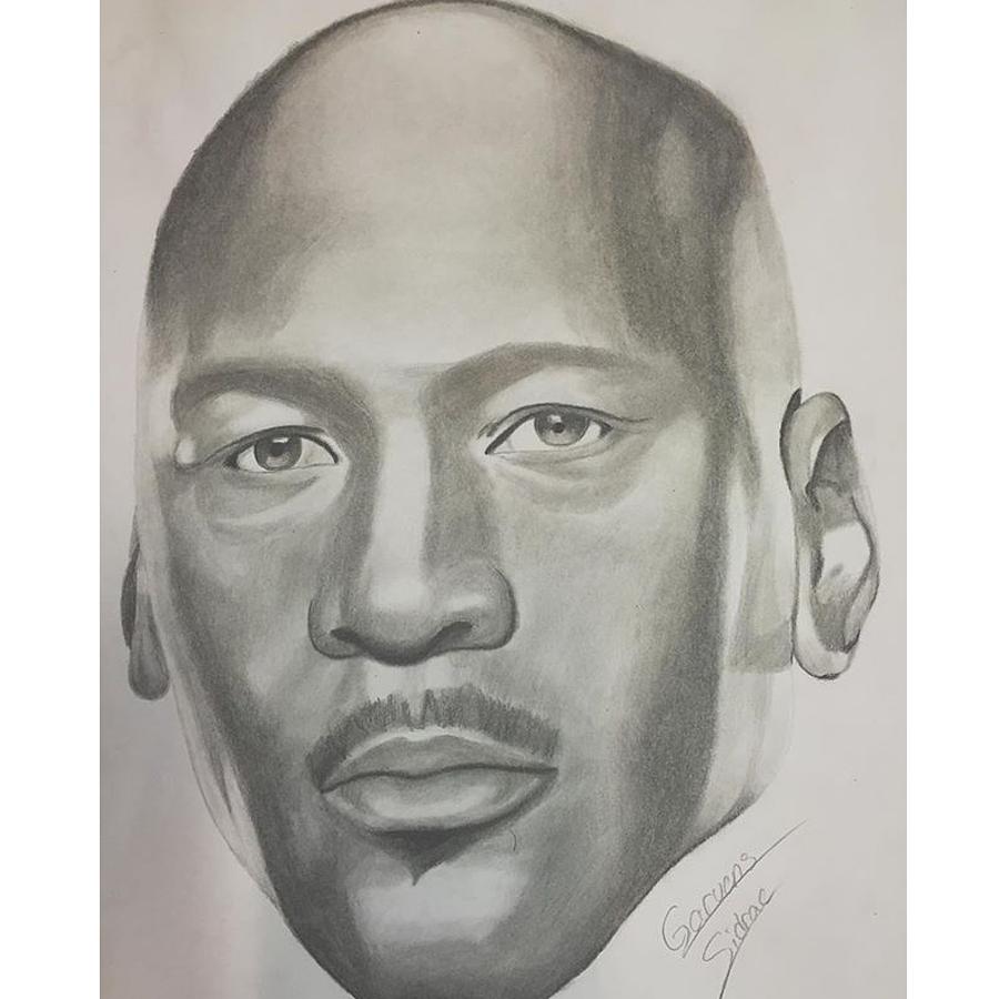 900x900 michael jordan drawing - Michael Jordan Drawing