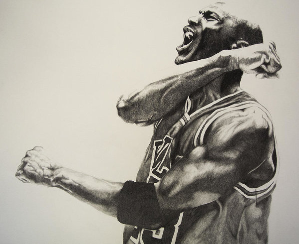 599x490 michael jordan poster - Michael Jordan Drawing