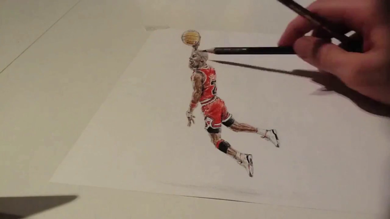 1280x720 how to draw michael jordan - Michael Jordan Drawing