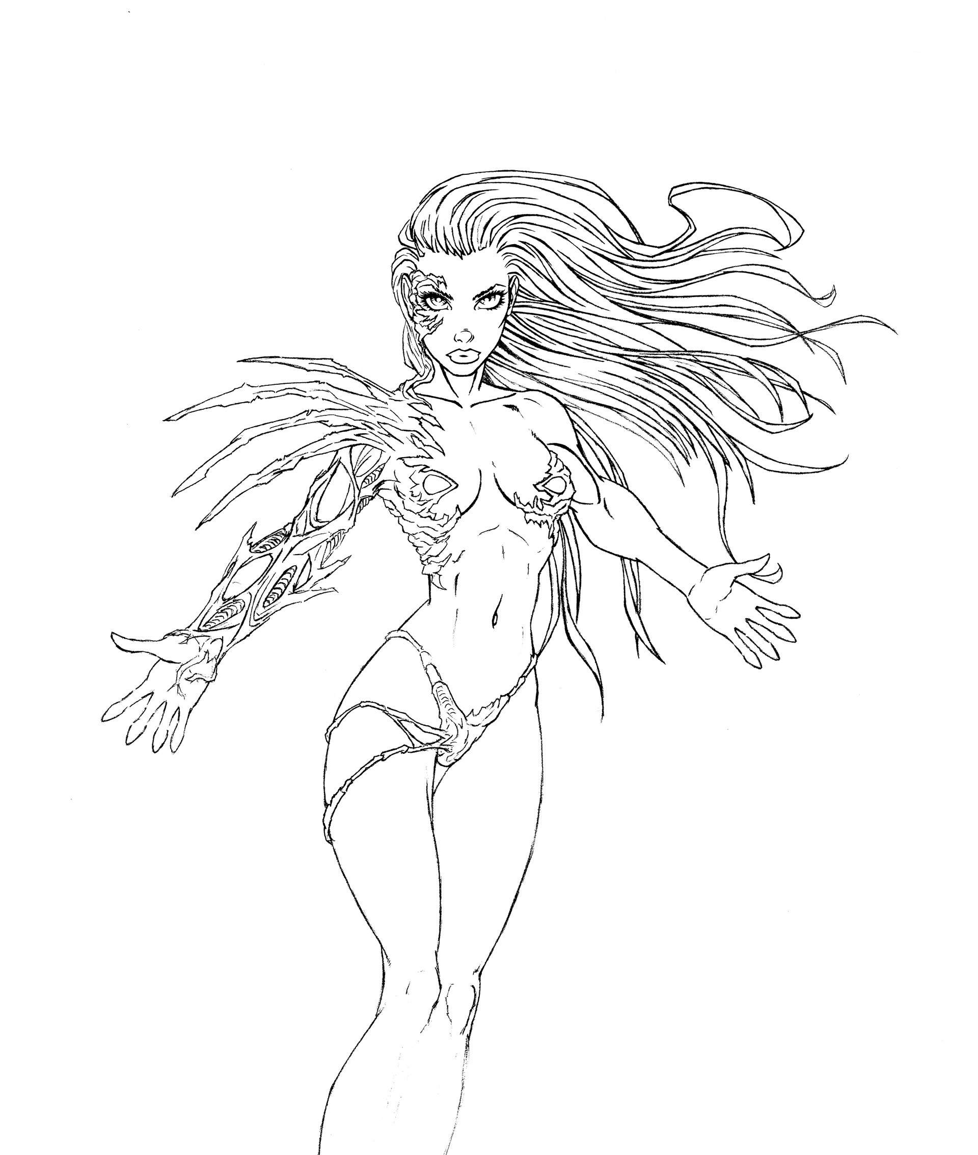 1920x2266 Paul Durigon - Michael Turner Drawing