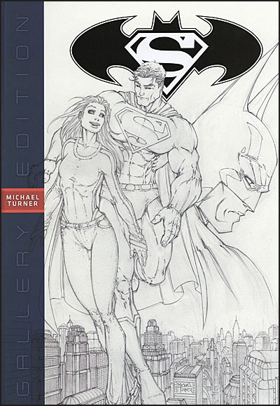 400x579 superman batman michael turner gallery edition - Michael Turner Drawing