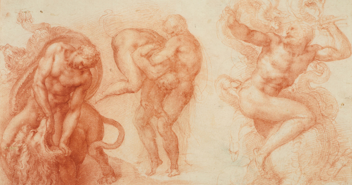 1200x630 Michelangelo Exploded Art History, Just With His Drawing - Michelangelo Drawings