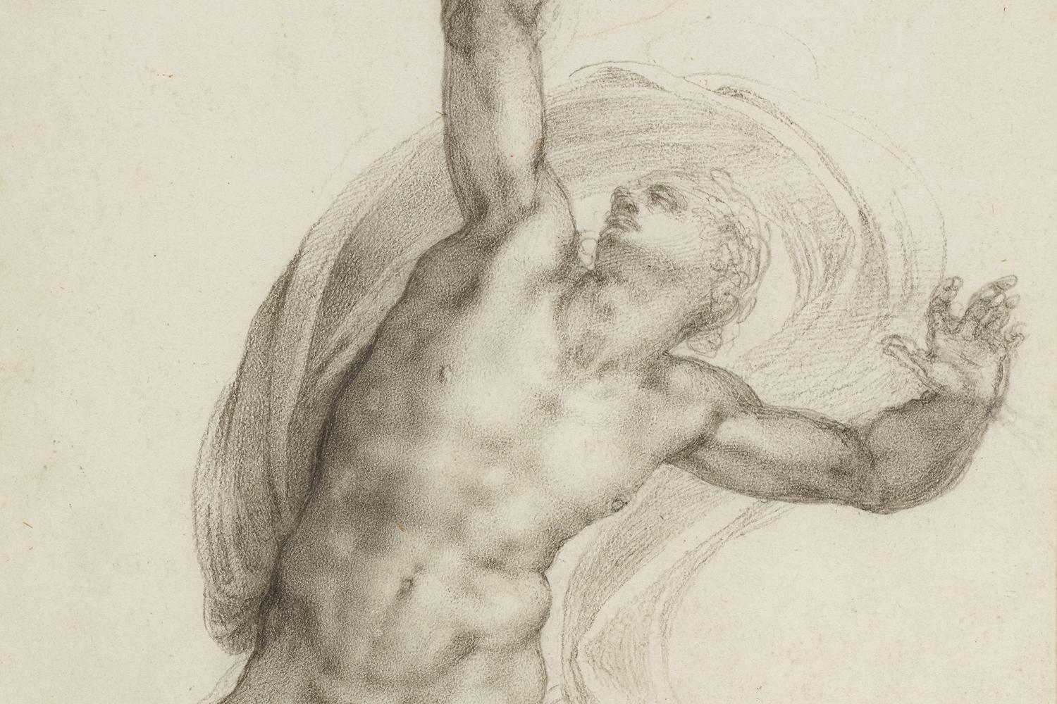 1500x1000 Michelangelo Drawings Will Hang Next To Video Art - Michelangelo Drawings