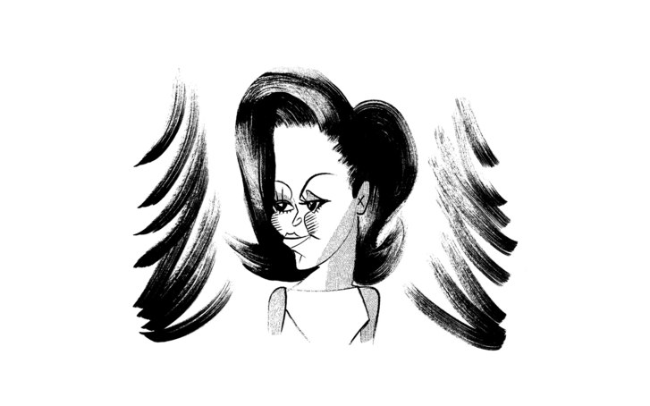 727x454 michelle obama and us the new yorker - Michelle Obama Drawing