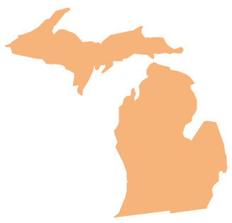 327x315 geo map - Michigan Drawing