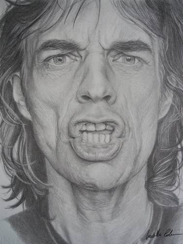 Mick Jagger Drawing at PaintingValley.com | Explore collection of Mick ...