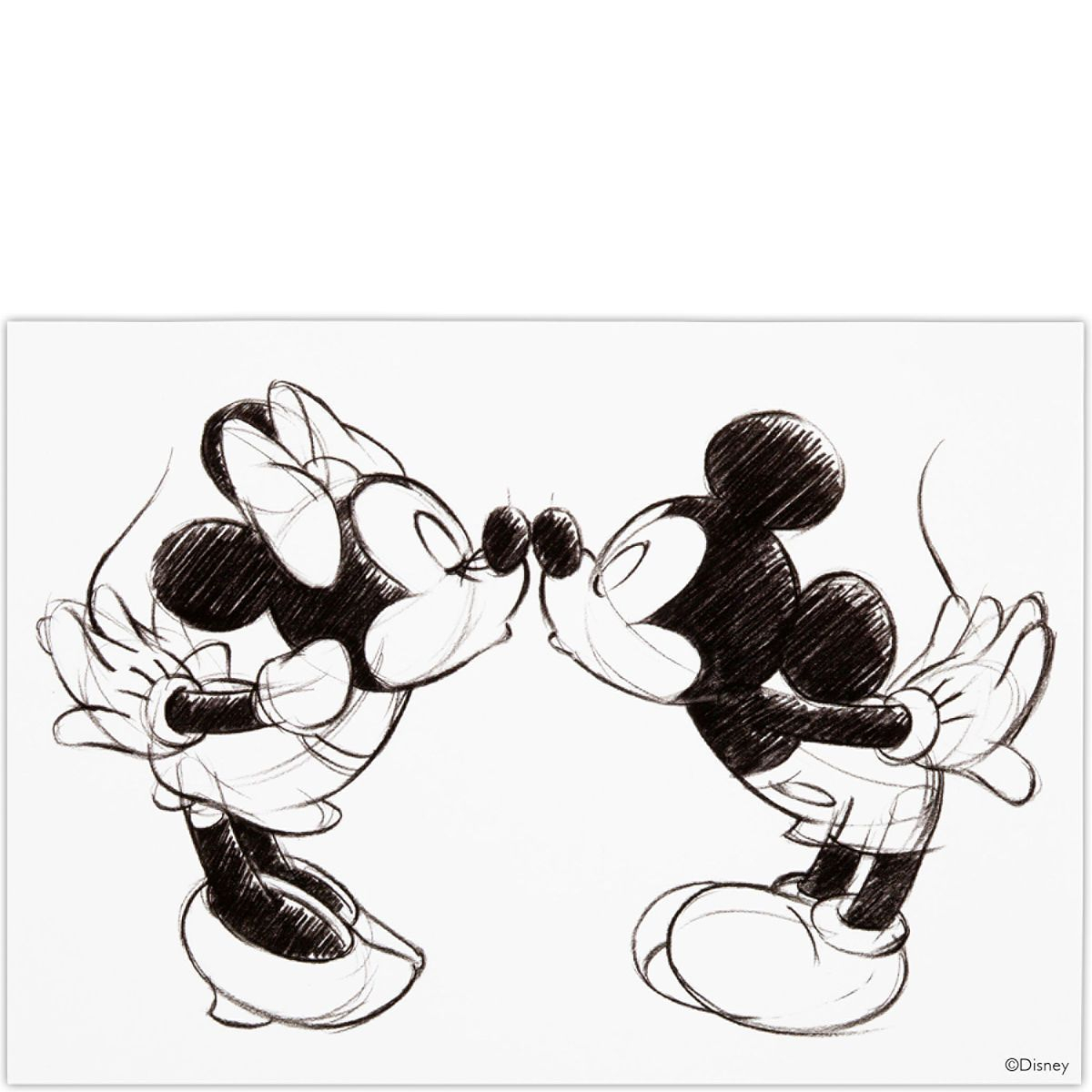 Featured image of post Simple Minnie And Mickey Drawing