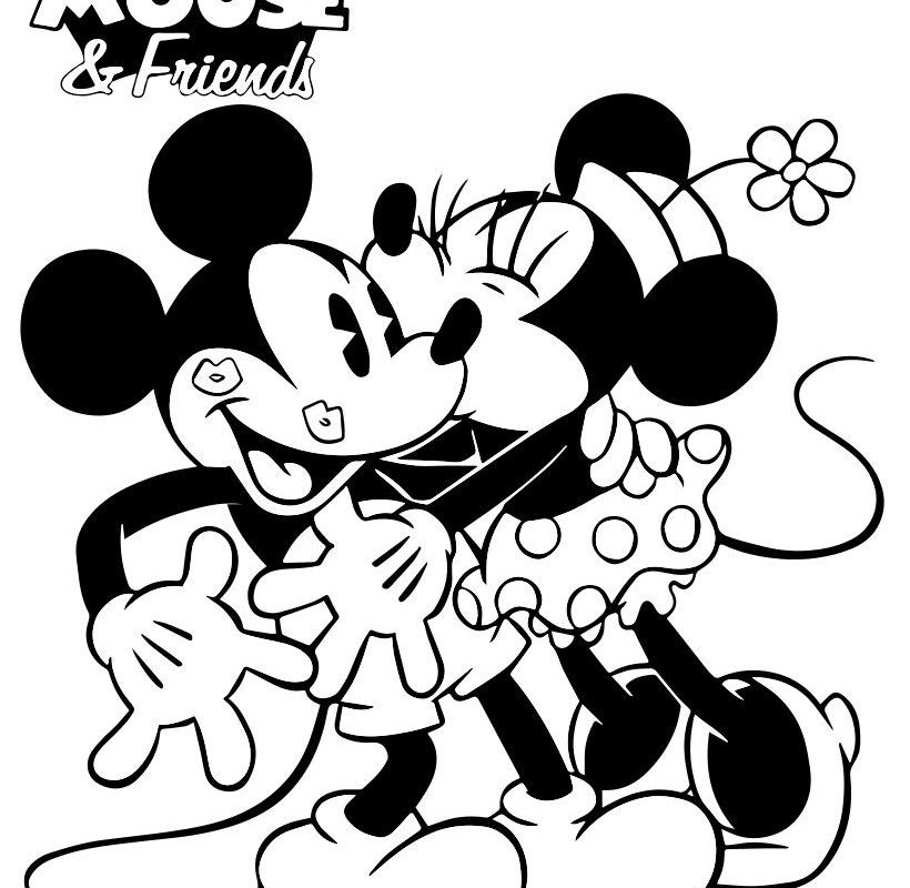 Mickey And Minnie Mouse Drawing at PaintingValley.com | Explore