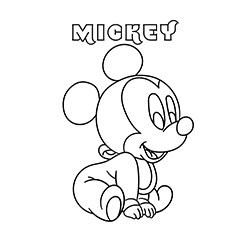 230x230 Top Free Printable Mickey Mouse Coloring Pages Online - Mickey Drawing
