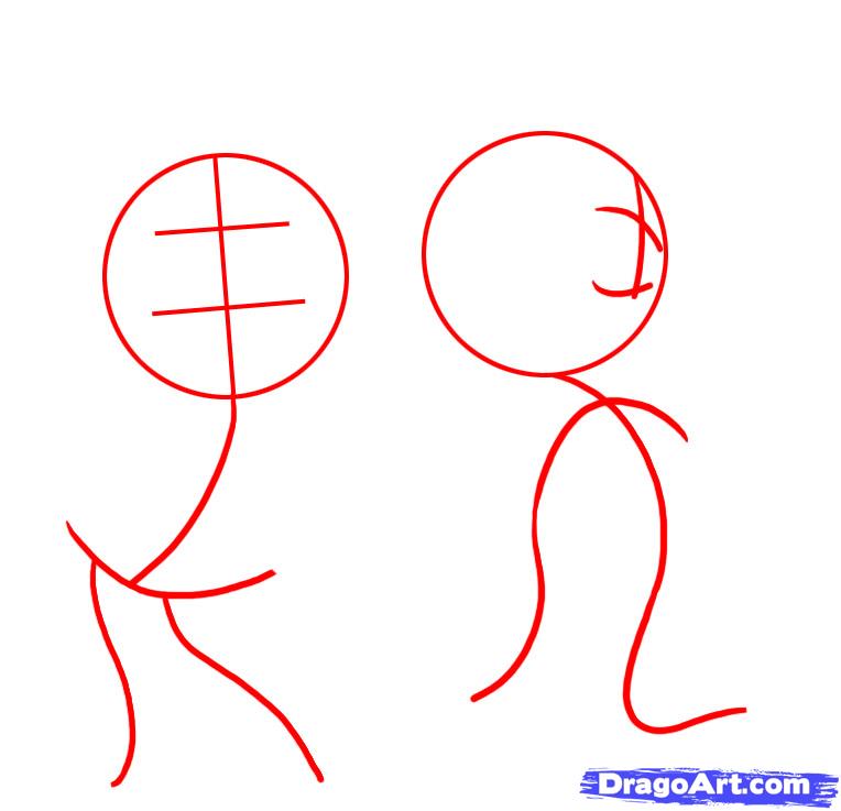 764x737 How To Draw Mickey And Minnie, Step - Mickey Minnie Drawing