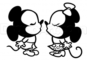 300x210 mickey and minnie drawing mickey minnie drawings - Mickey Minnie Drawing