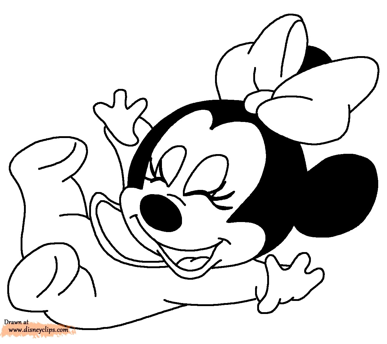 1276x1134 extraordinary baby mickey mouse coloring pages colouring - Mickey Minnie Drawing