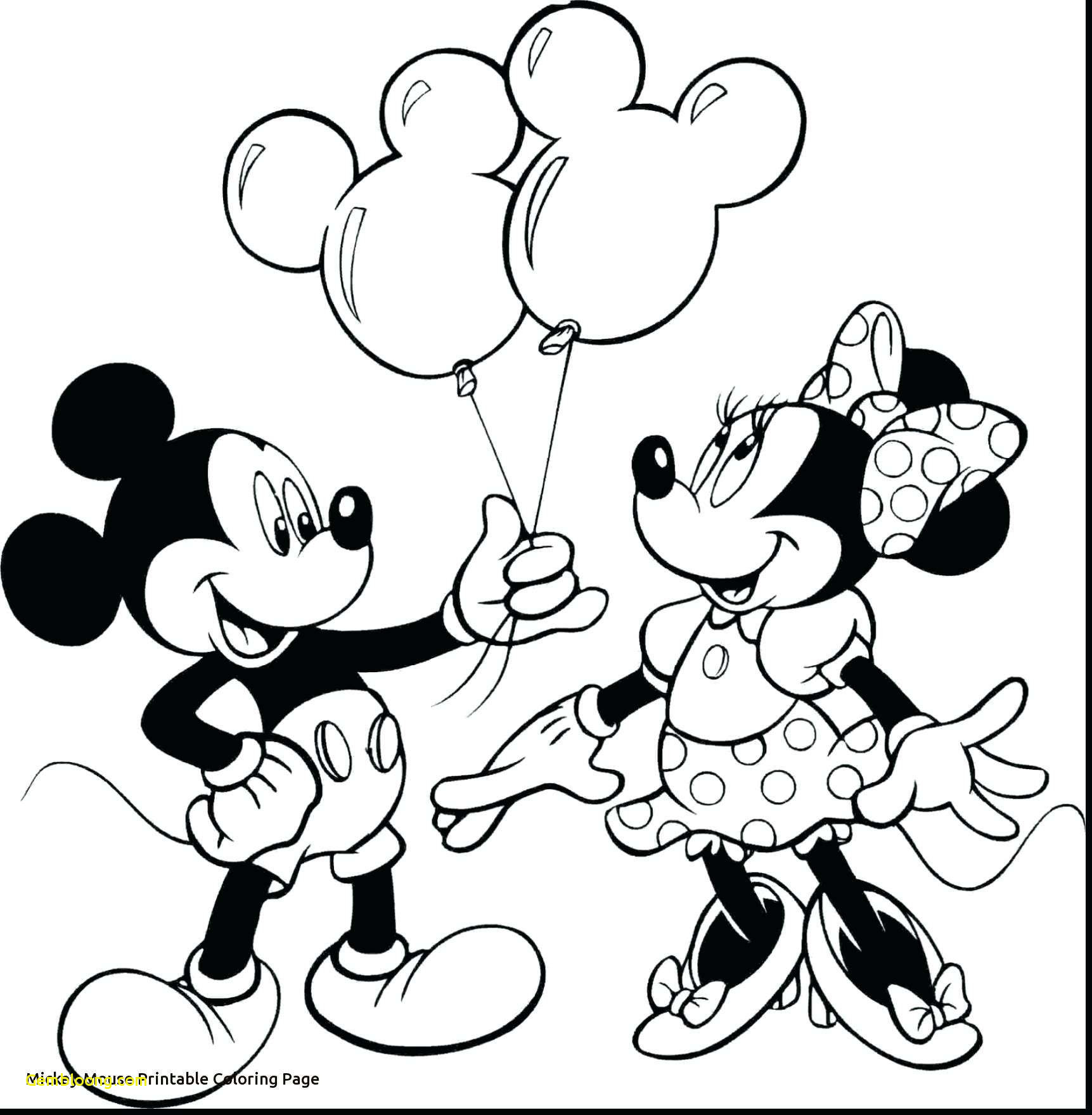 Mickey Mouse And Minnie Mouse Drawing At Paintingvalleycom