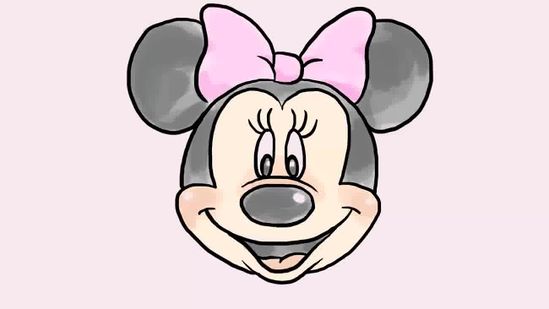 549x309 Ways To Draw Minnie Mouse Step - Mickey Mouse And Minnie Mouse Drawing