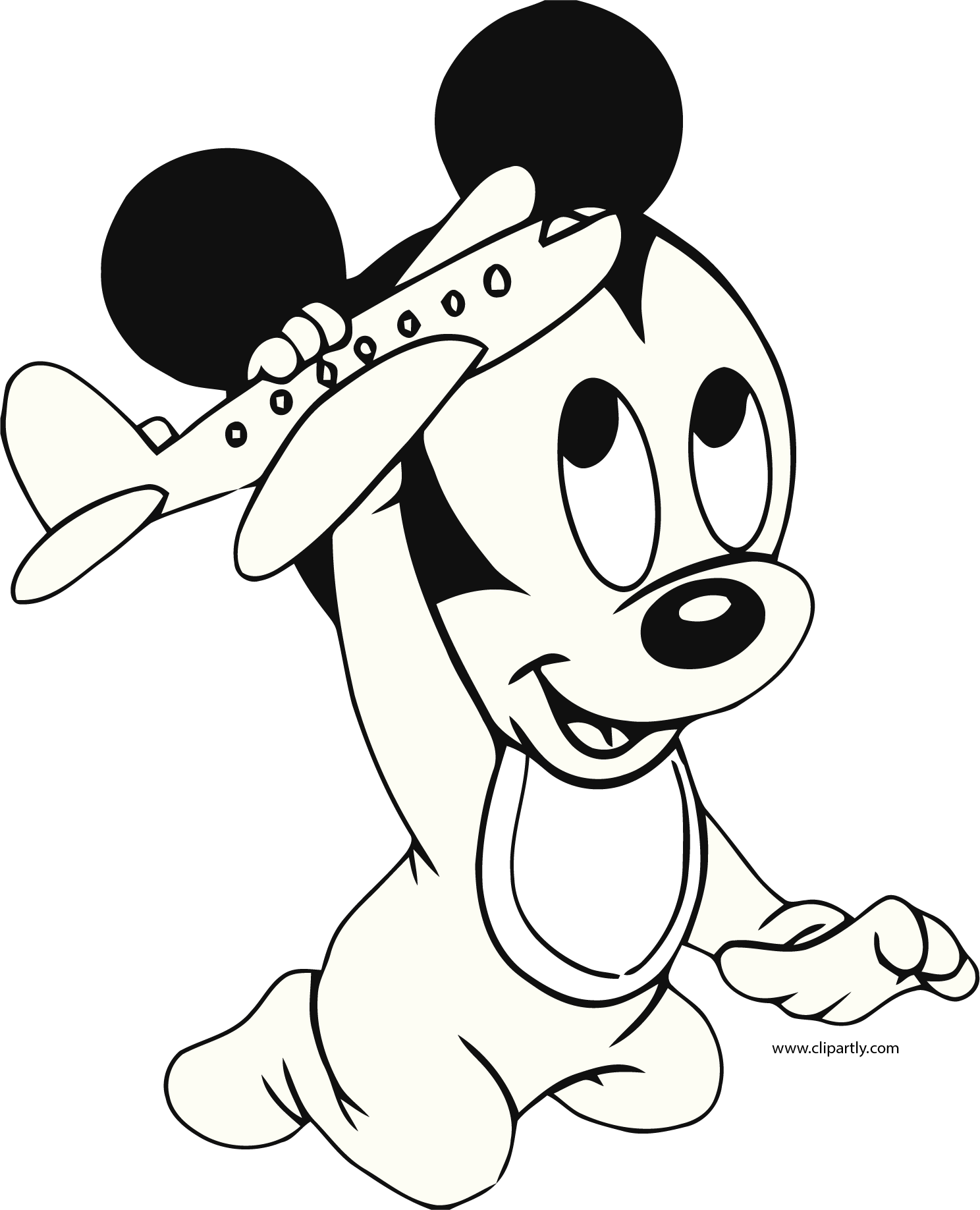 1488x1837 Collection Of Free Mickey Drawing Disney Download On Ui Ex - Mickey Mouse Black And White Drawing