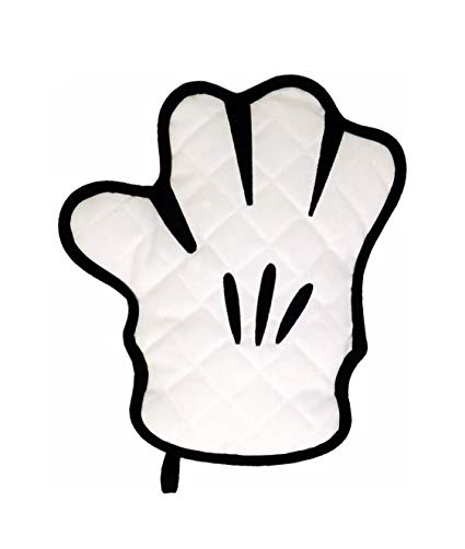 425x502 Disney Parks Exclusive Mickey Mouse Glove Hand Oven - Mickey Mouse Black And White Drawing