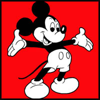 Mickey Mouse Cartoon Drawing at PaintingValley.com | Explore collection ...