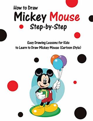 318x412 How To Draw Mickey Mouse Step - Mickey Mouse Cartoon Drawing